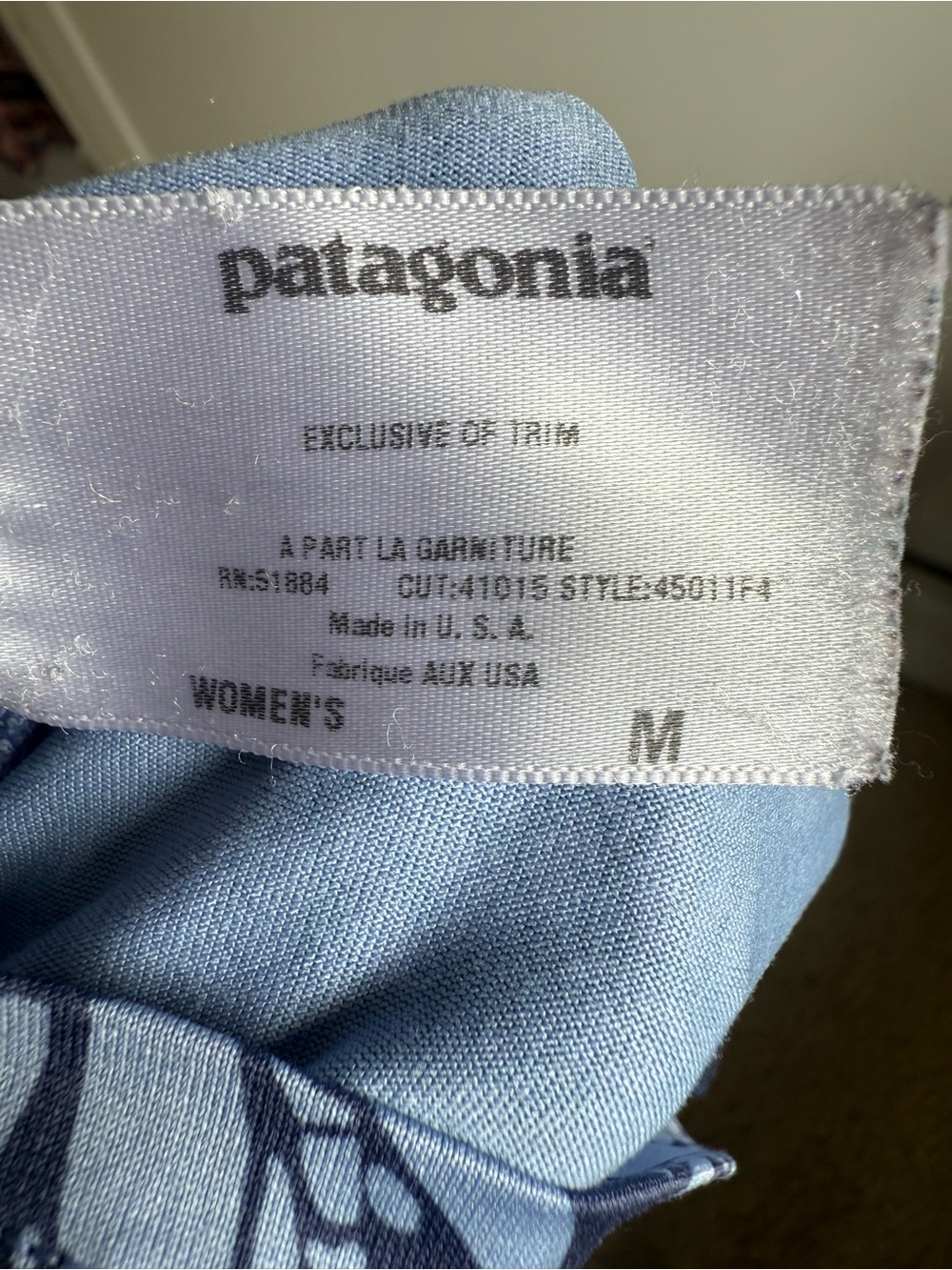 Patagonia Women’s Capilene Midweight Base Layer Top Floral Print Size Small - Picture 4 of 8